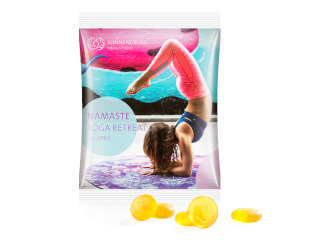 Stora digitaltryckta godispåsar